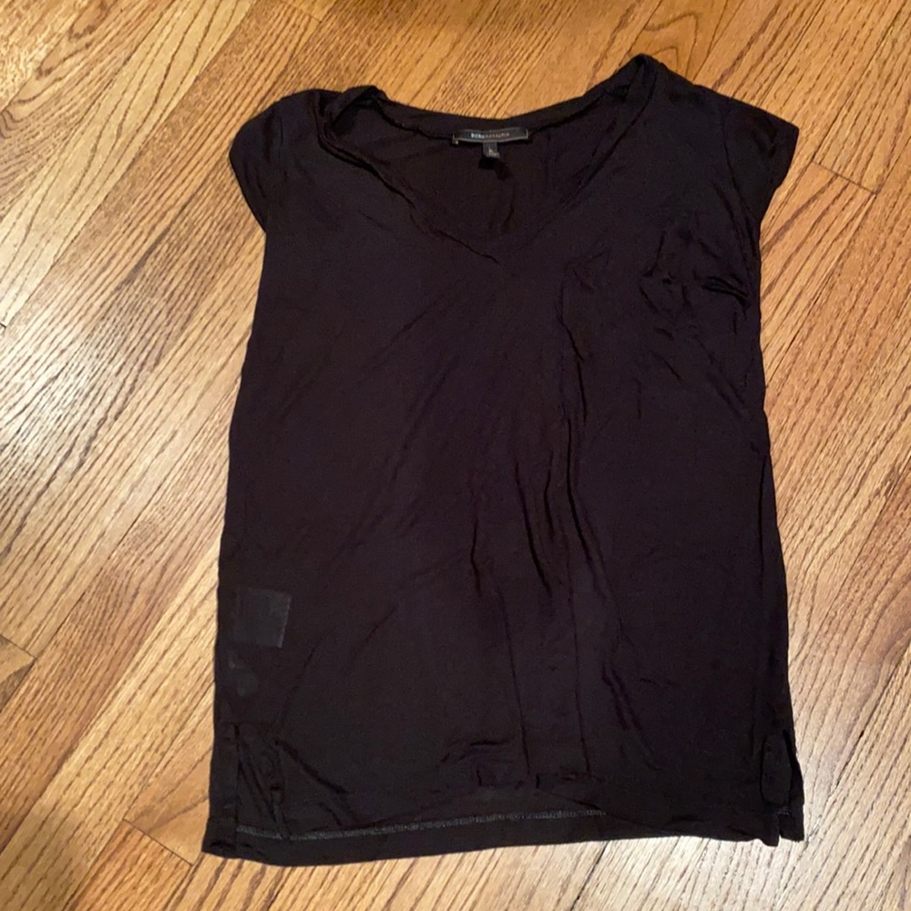 BCBG Maxazria pocket tee
